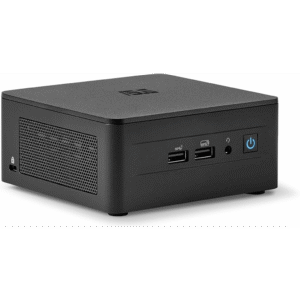 Mini PC NUC Barebone / Core i7-1360P (13 Gen) / Wi-Fi 6E + 2.5GbE / Bluetooth / No incluye Memoria RAM, SSD y S.O. / Incluye fuente