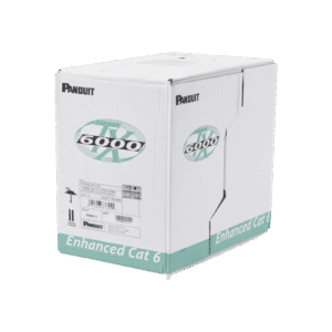 Bobina de Cable UTP 305 Metros (1000 Pies) de Cobre, TX6000? PanNet, Reelex, Gris Internacional, Categoría 6 Mejorado (23 AWG), PVC (CM), de 4 Pares